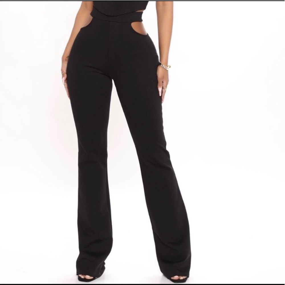 Cut it Out Flare Pants